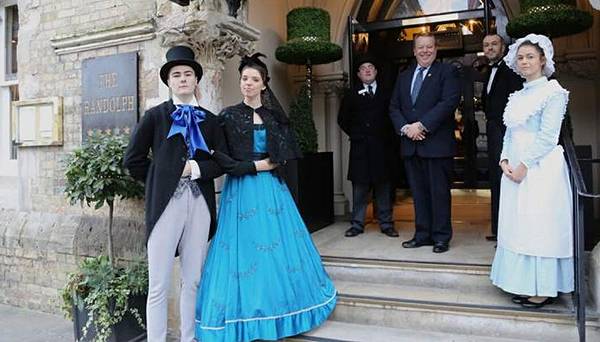 Book launch at the Randolph Hotel Oxford