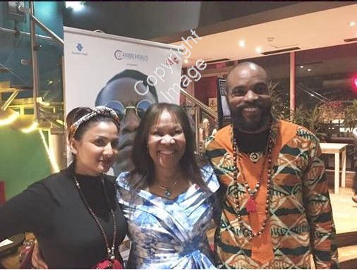 Laurene with Lead Actor Nickolai Salcedo and his wife